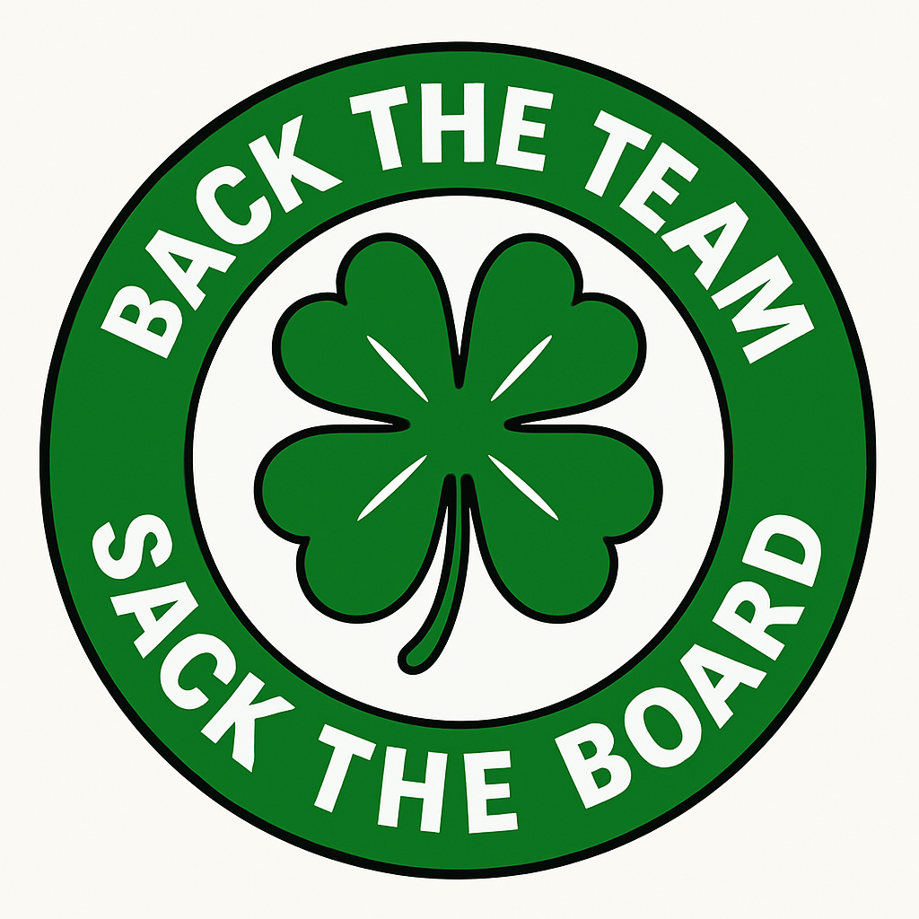 Back the team - SACK THE BOARD