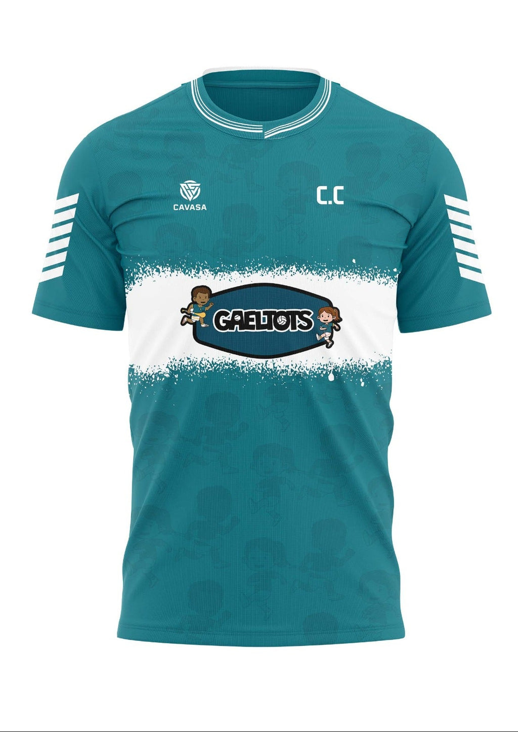 Gaeltots Teal/White Jersey