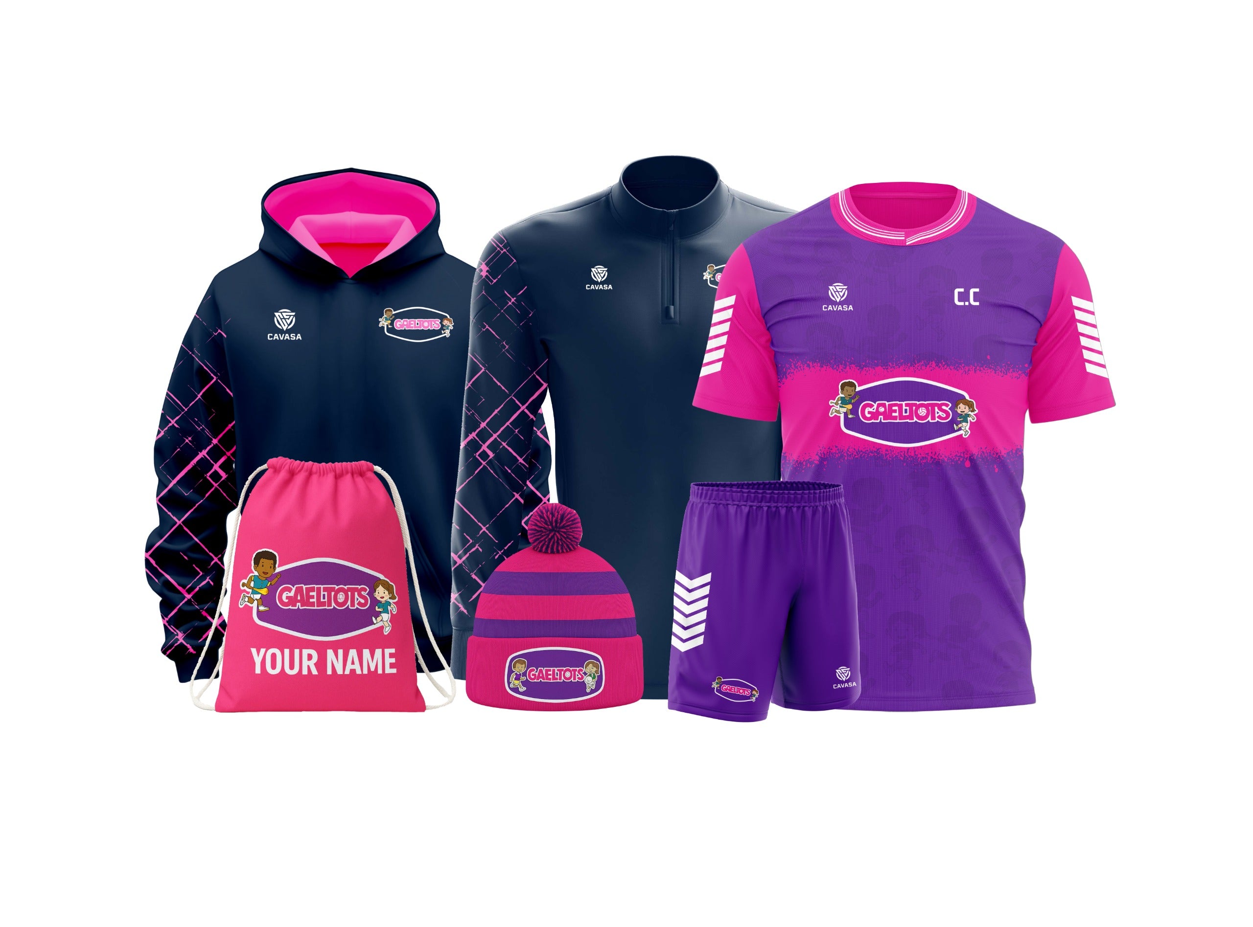 GaelTots Girls Premium Bundle – Purple/Pink Edition