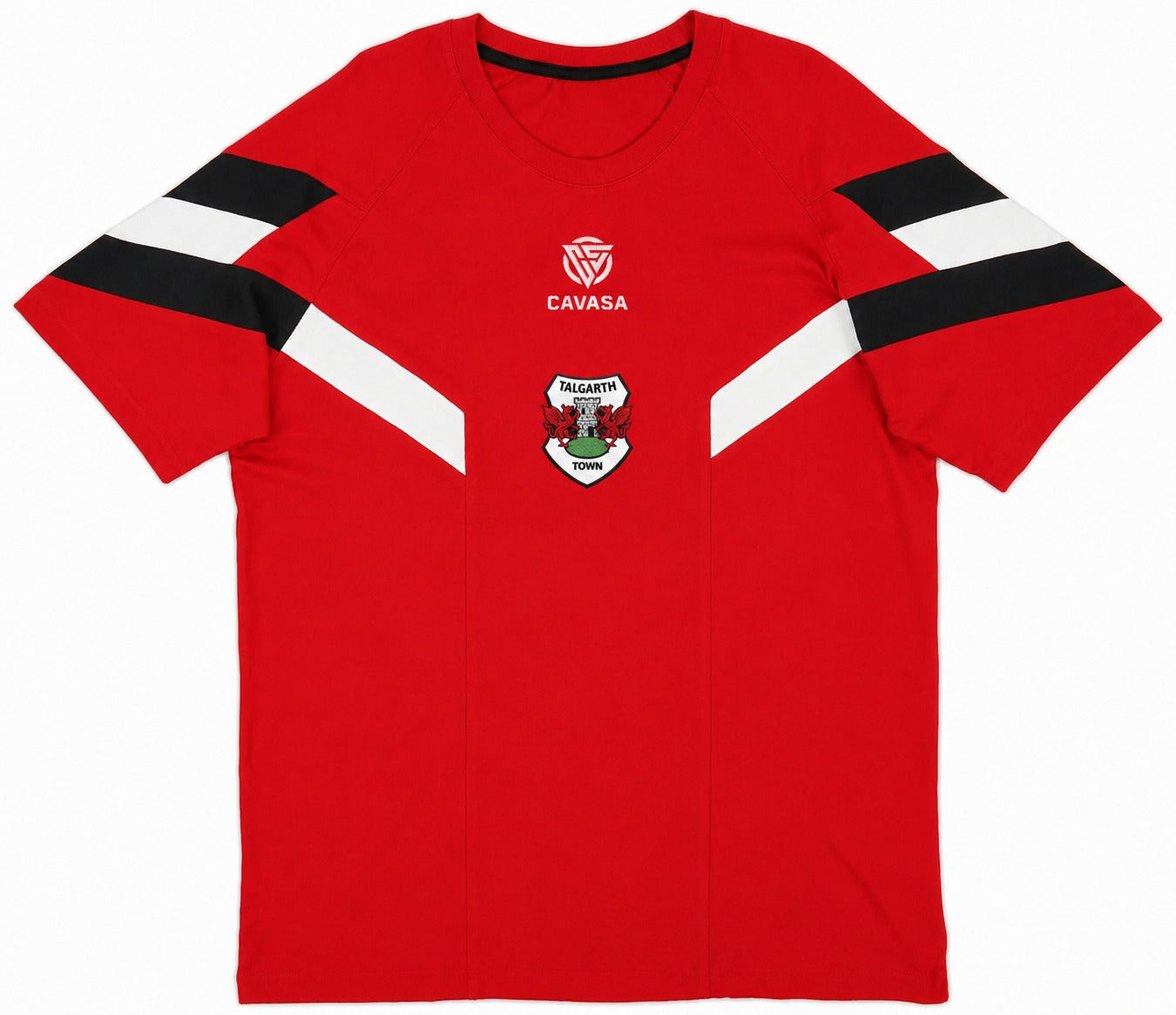 TALGARTH TOWN Red Retro Inspired T-shirt