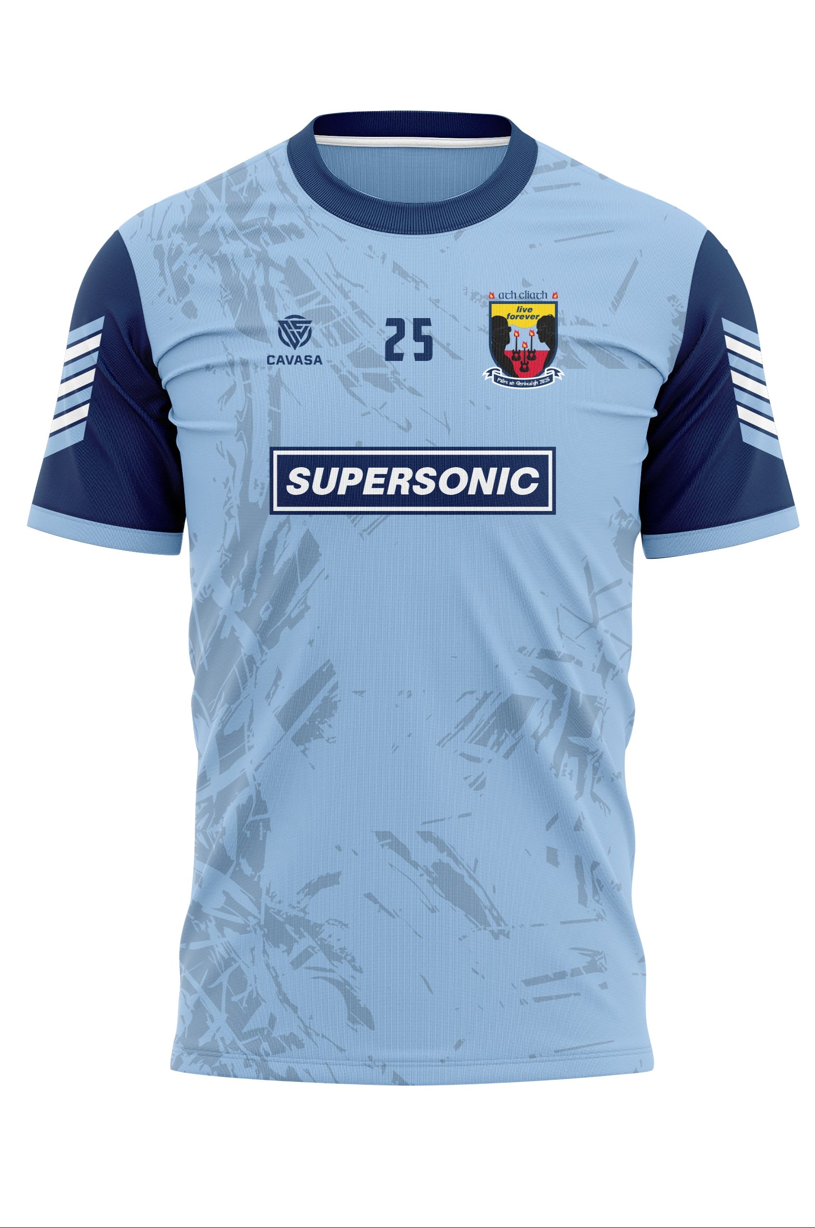 Oasis Inspired DUBLIN “Live Forever” GAA Shirt OASIS MANIA