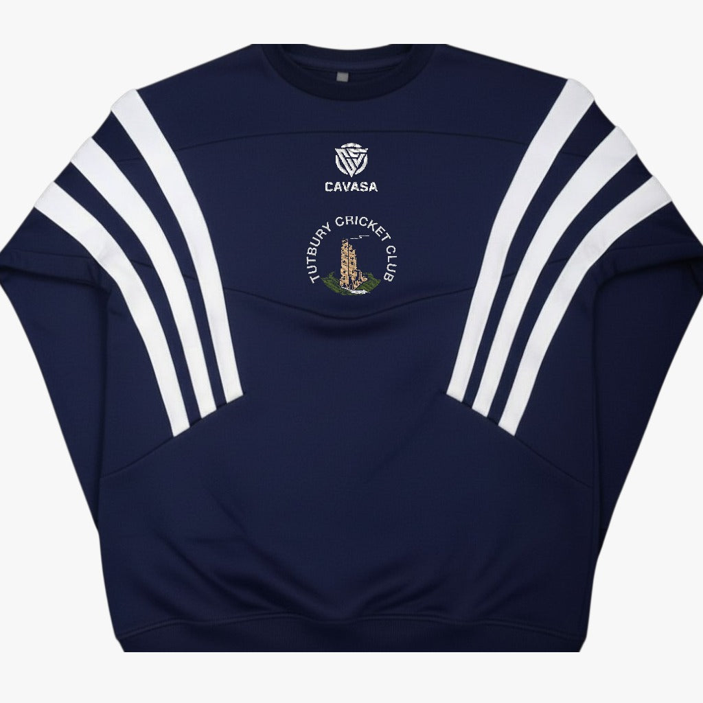Tutbury Cricket Club 90s Navy Inspired Sweatshirt