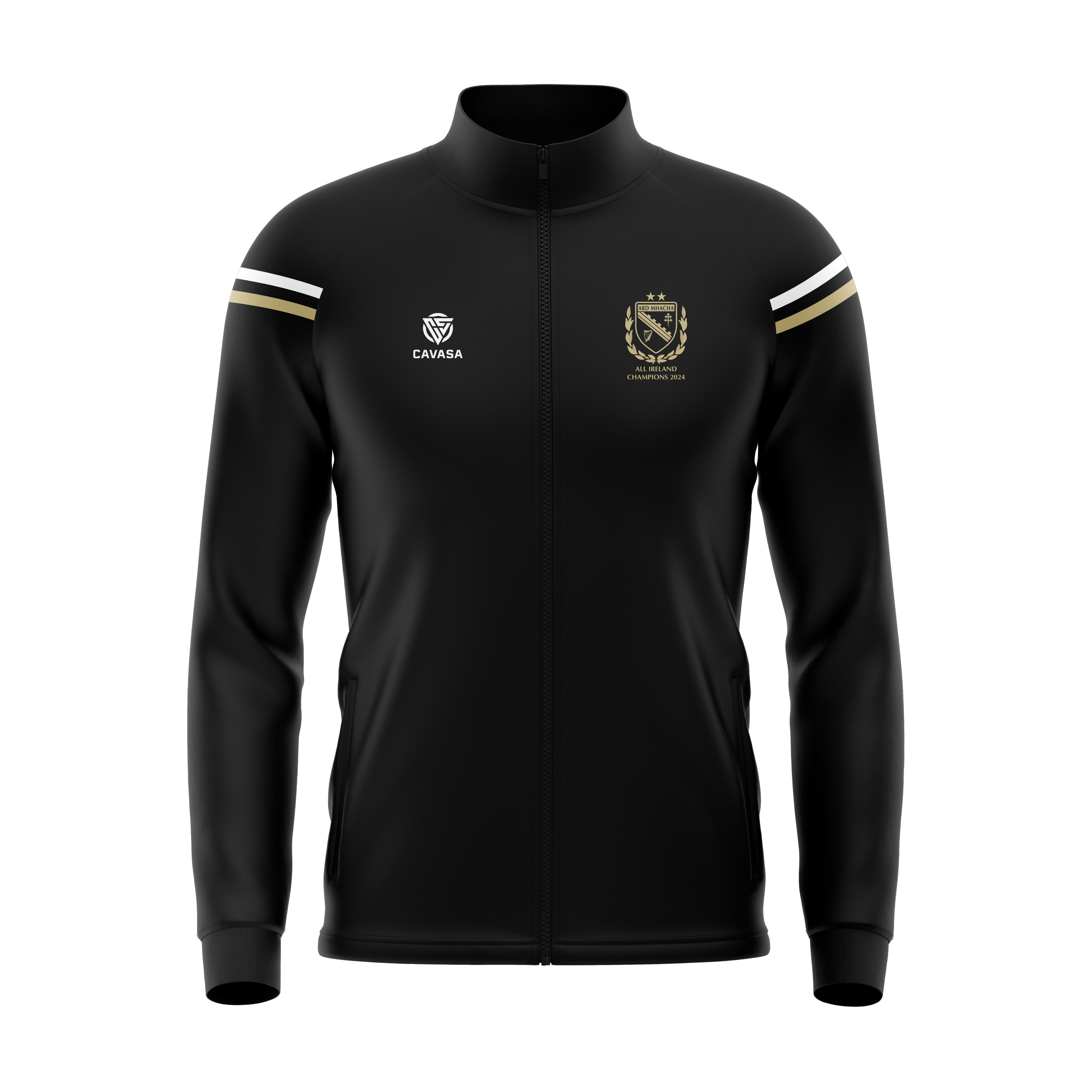 Armagh Limited Edition All-Ireland Champions Black/Gold Track Top IMMEDIATE DESPATCH