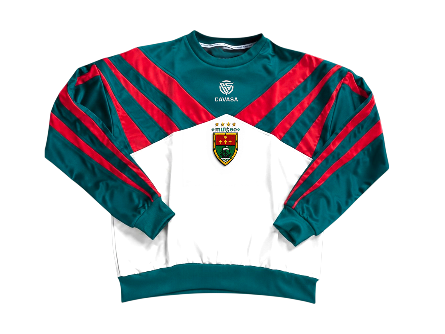 Mayo White 90s Terrace Sweatshirt
