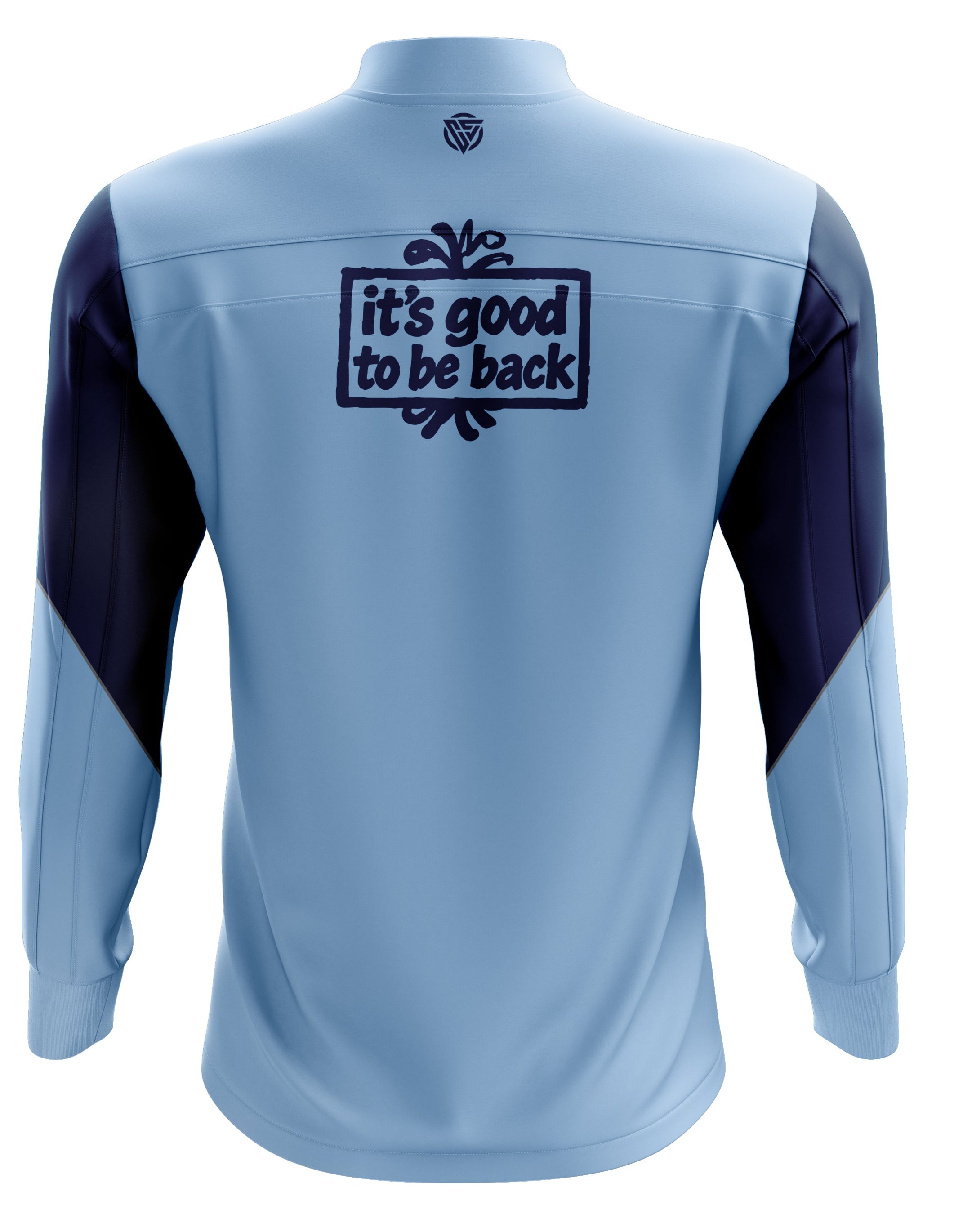 Oasis MANIA Inspired DUBLIN Sky Blue “Live Forever” Track top