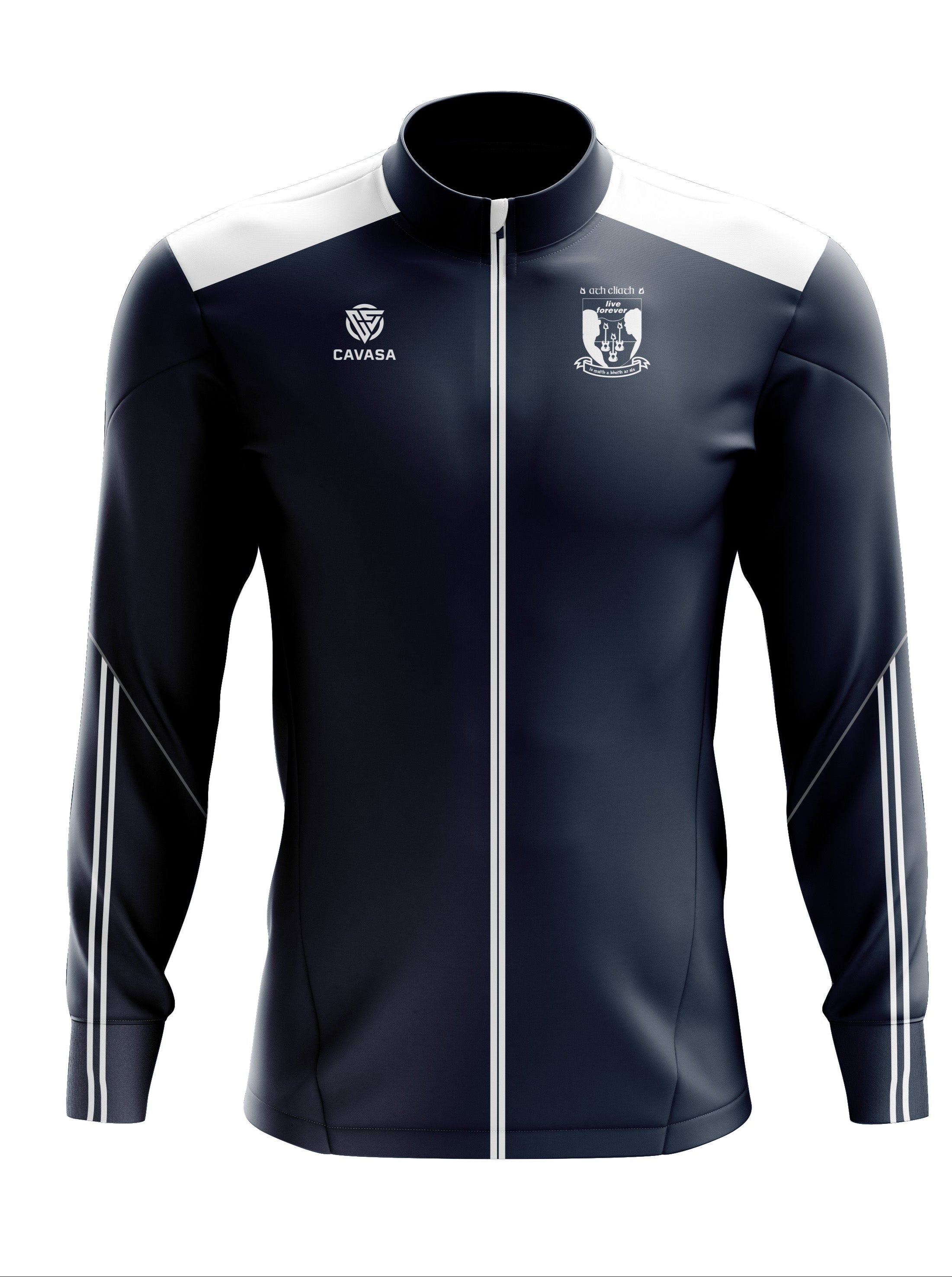 Oasis MANIA nspired DUBLIN Navy “Live Forever” Track top