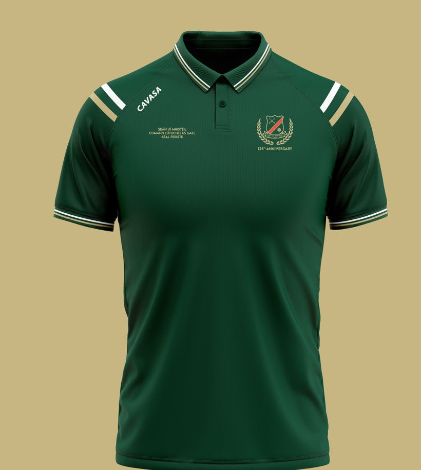 Seán Uí Mhistéil 125th Anniversary Polo Shirt - £35  (Kids £30)