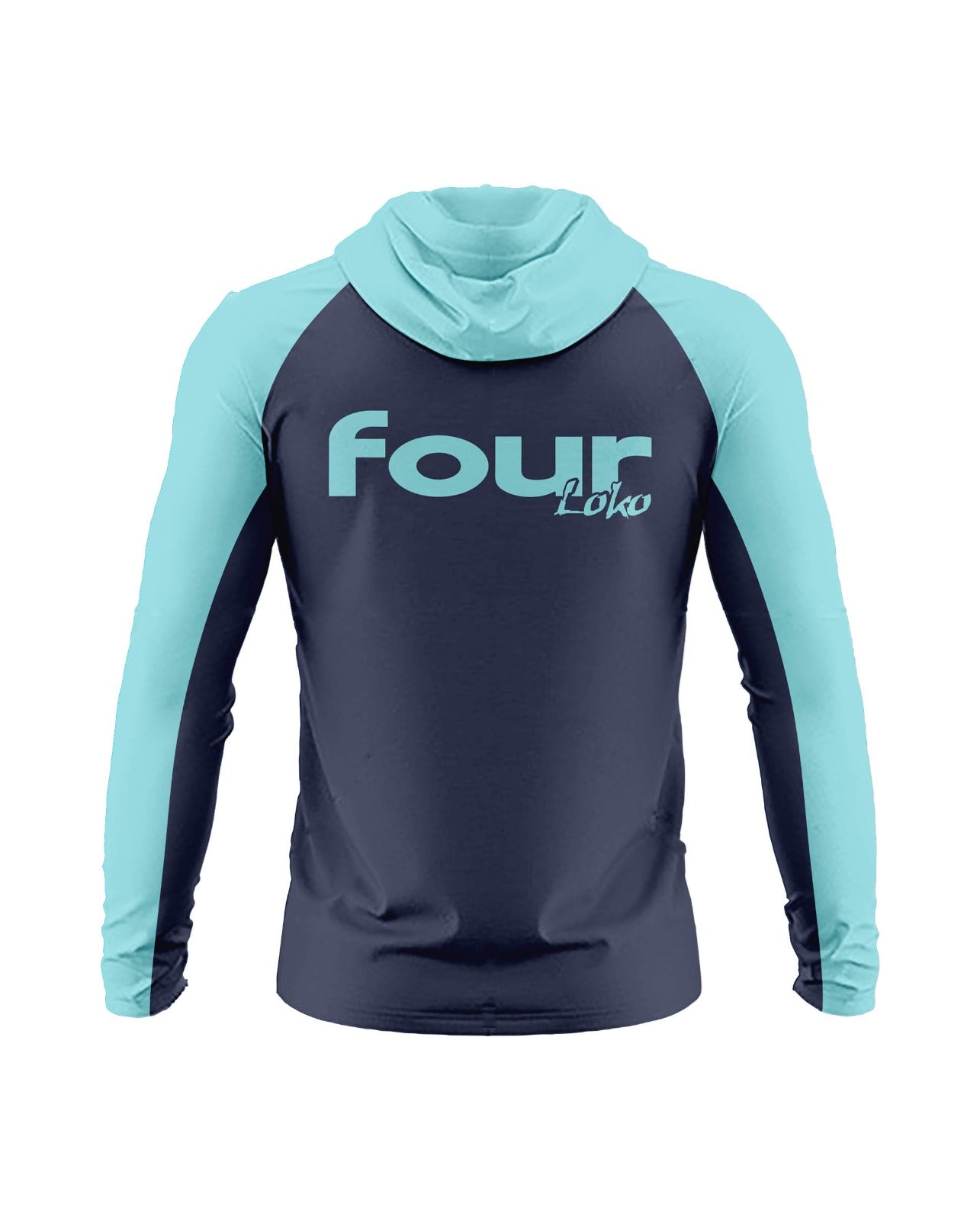 HOLYLANDS 2025 - Mint/Navy Snood Hoodie