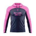 HOLYLANDS 2025 - Navy/Pink Snood Hoodie
