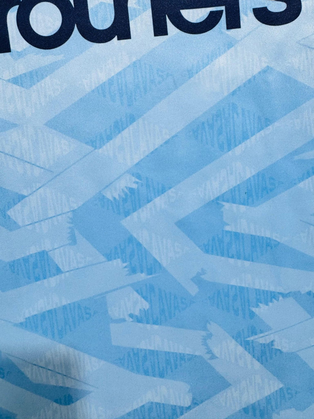 Oasis Inspired LIVE 25' Football Shirt Sky Blue IN STOCK IMMEDIATE DESPATCH