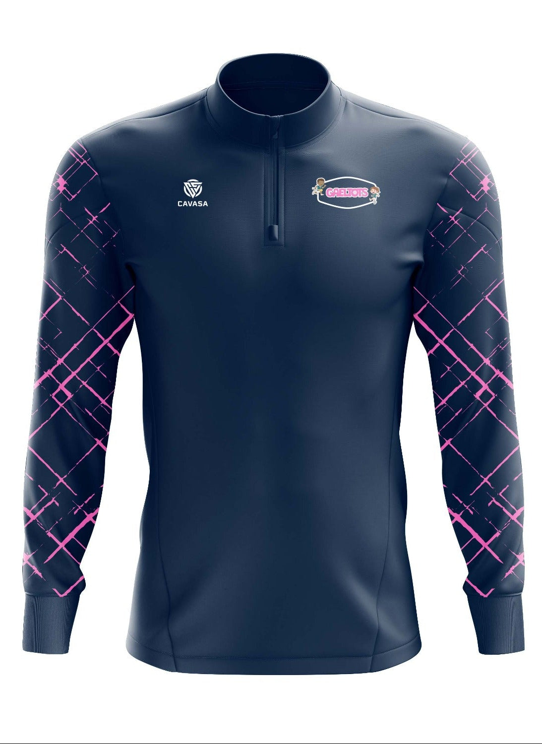 Gaeltots Navy/Pink 1/4 Zip