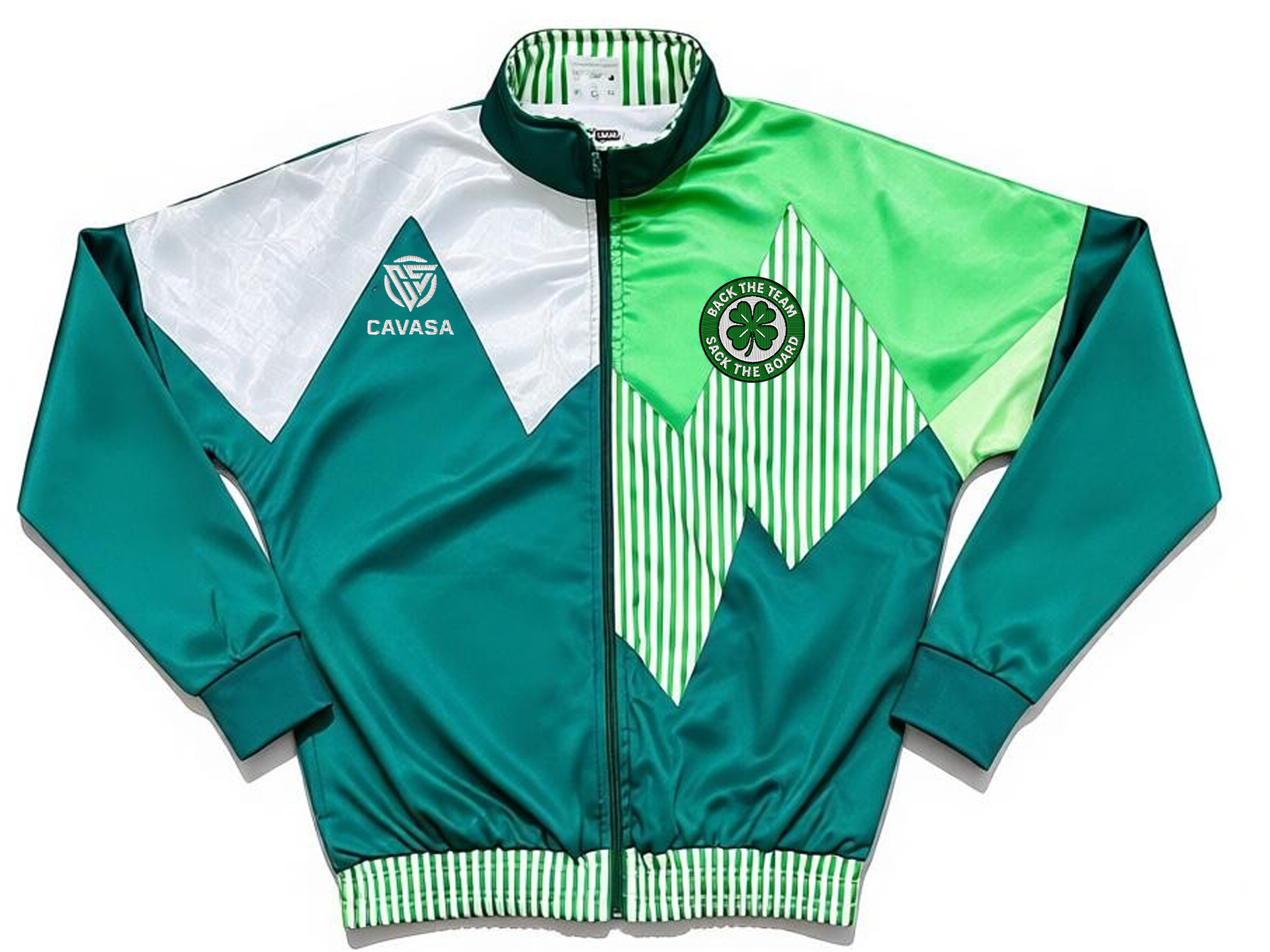 Back the Team Sack The Board 1991 Track Top