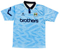 Oasis Inspired LIVE 25' Football Shirt Sky Blue