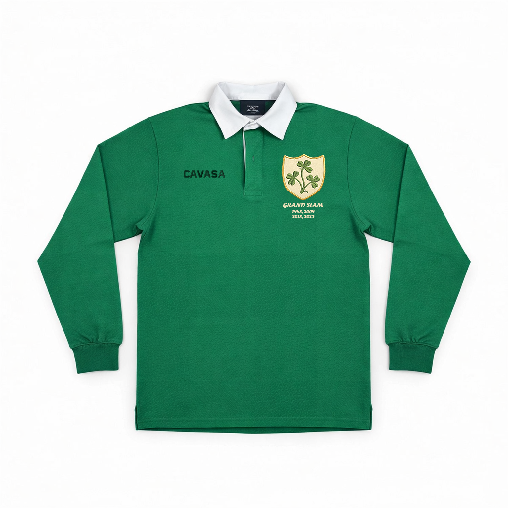 Ireland Grand Slam Inspired Long Sleeve Rugby Shirt