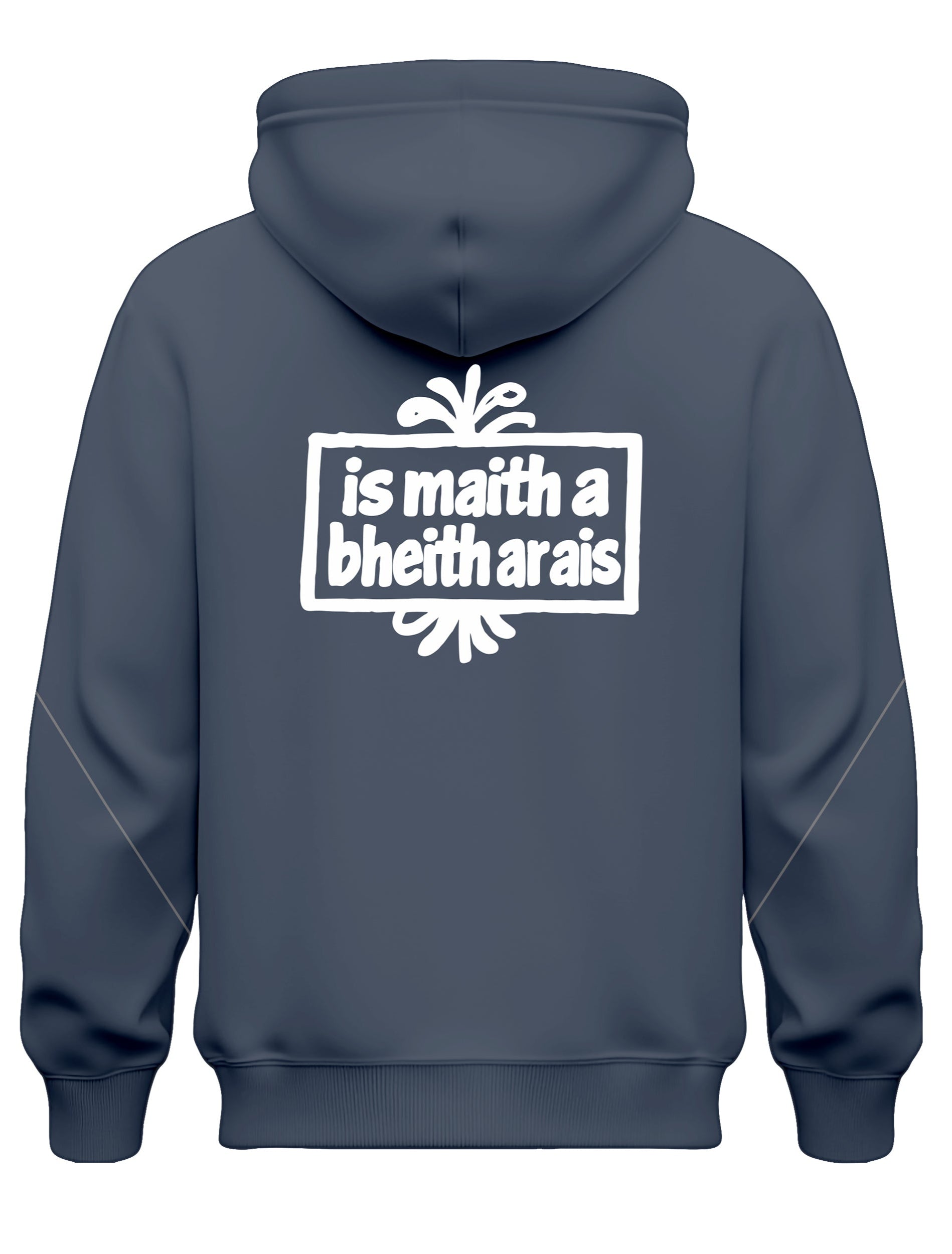 Oasis MANIA Inspired DUBLIN Navy “Live Forever” Hoodie