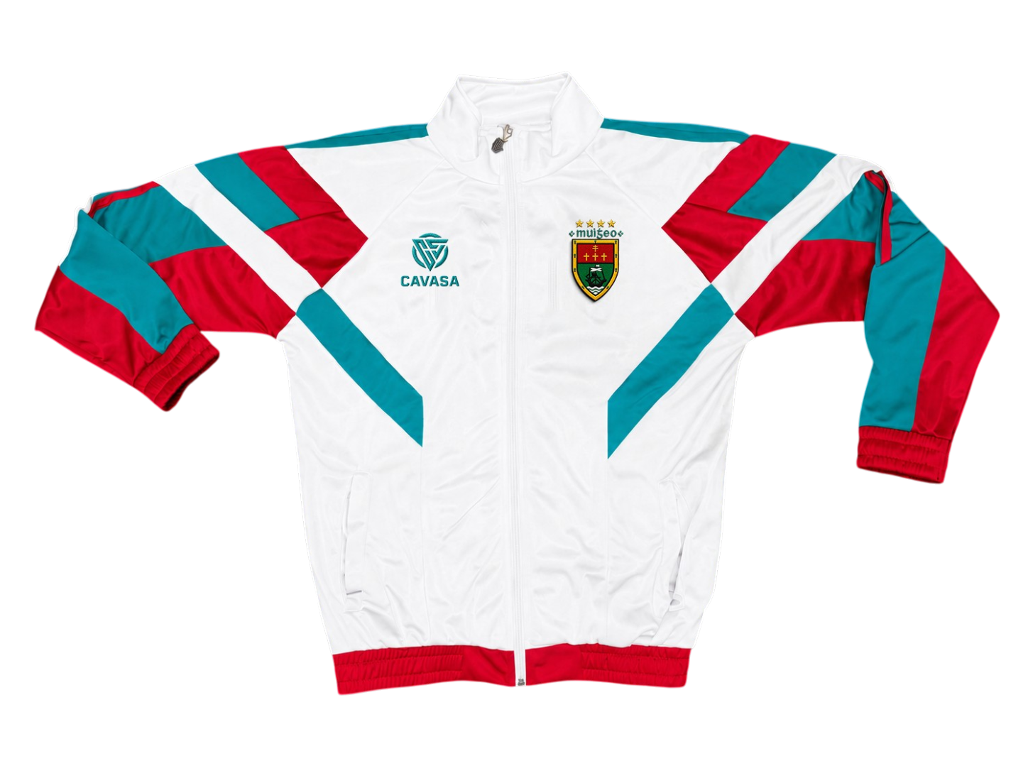 Mayo White 90s Revival Tracktop