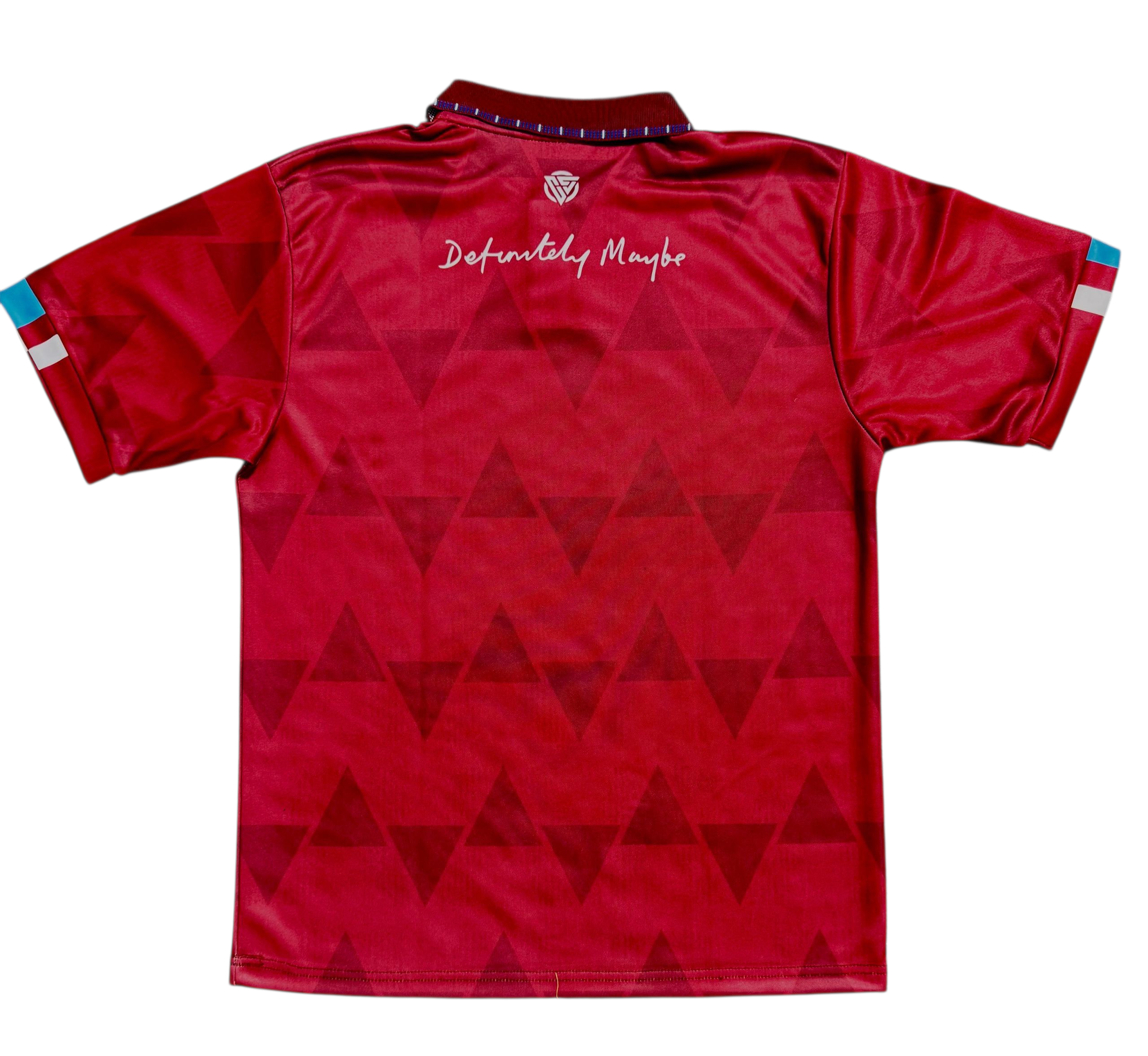 Oasis Inspired LIVE 25' Football Shirt Red IN STOCK IMMEDIATE DESPATCH