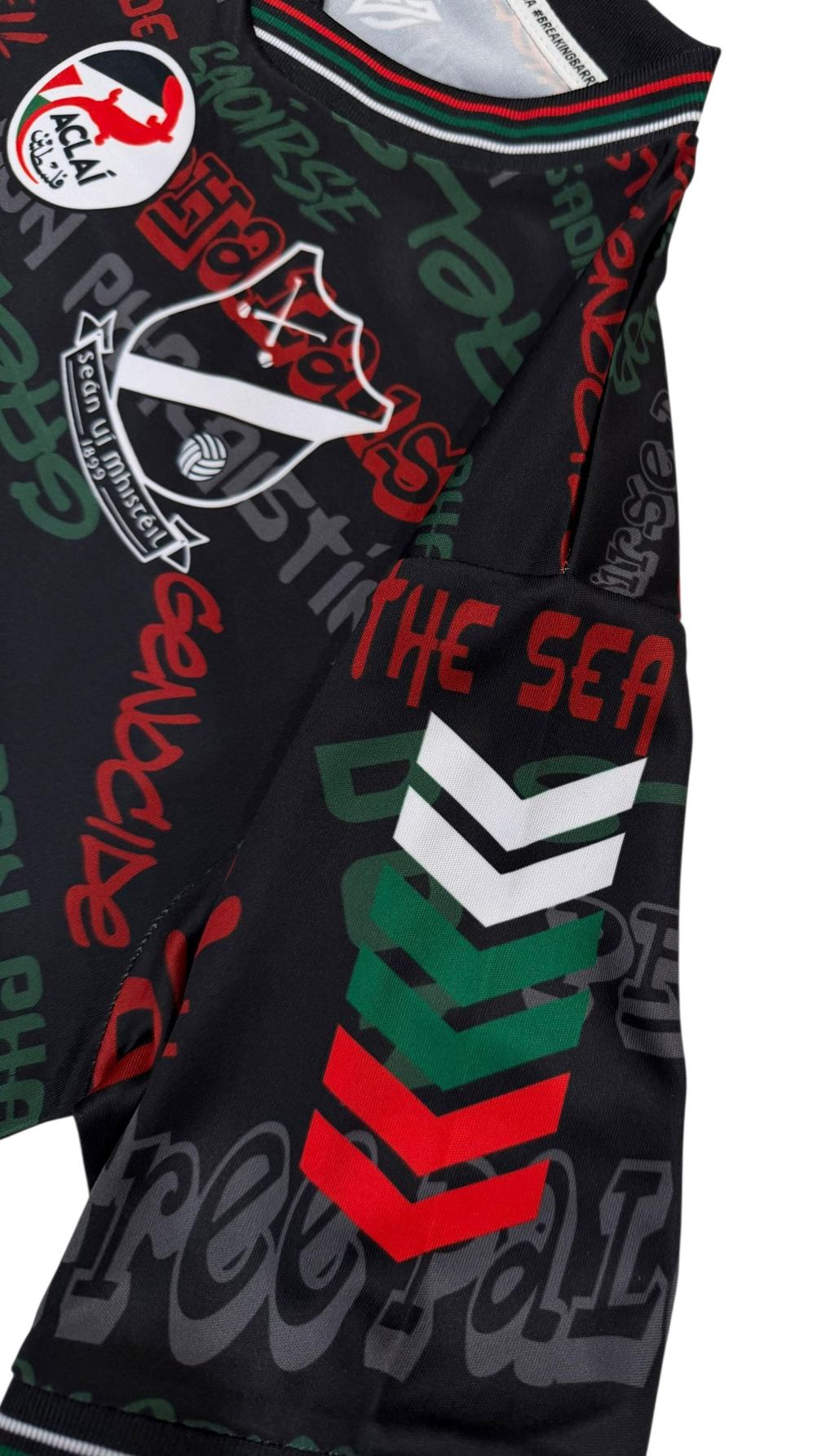 John Mitchels Palestine Grafetti Jersey