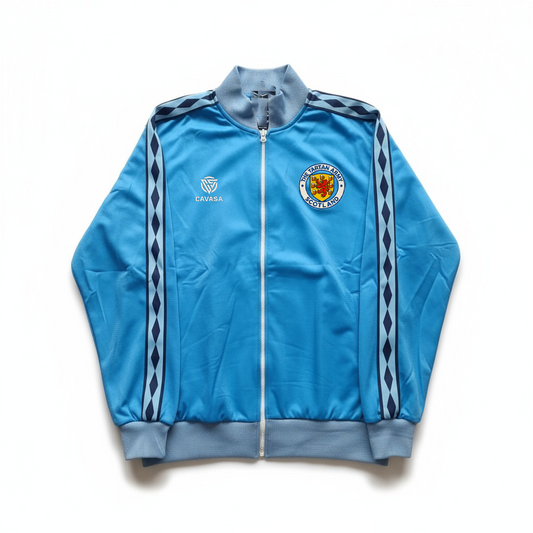 Scotland 1978 Inspired Blue Track Top