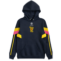 Tartan Army Retro 90s Inspired Yellow/Pink Hoodie