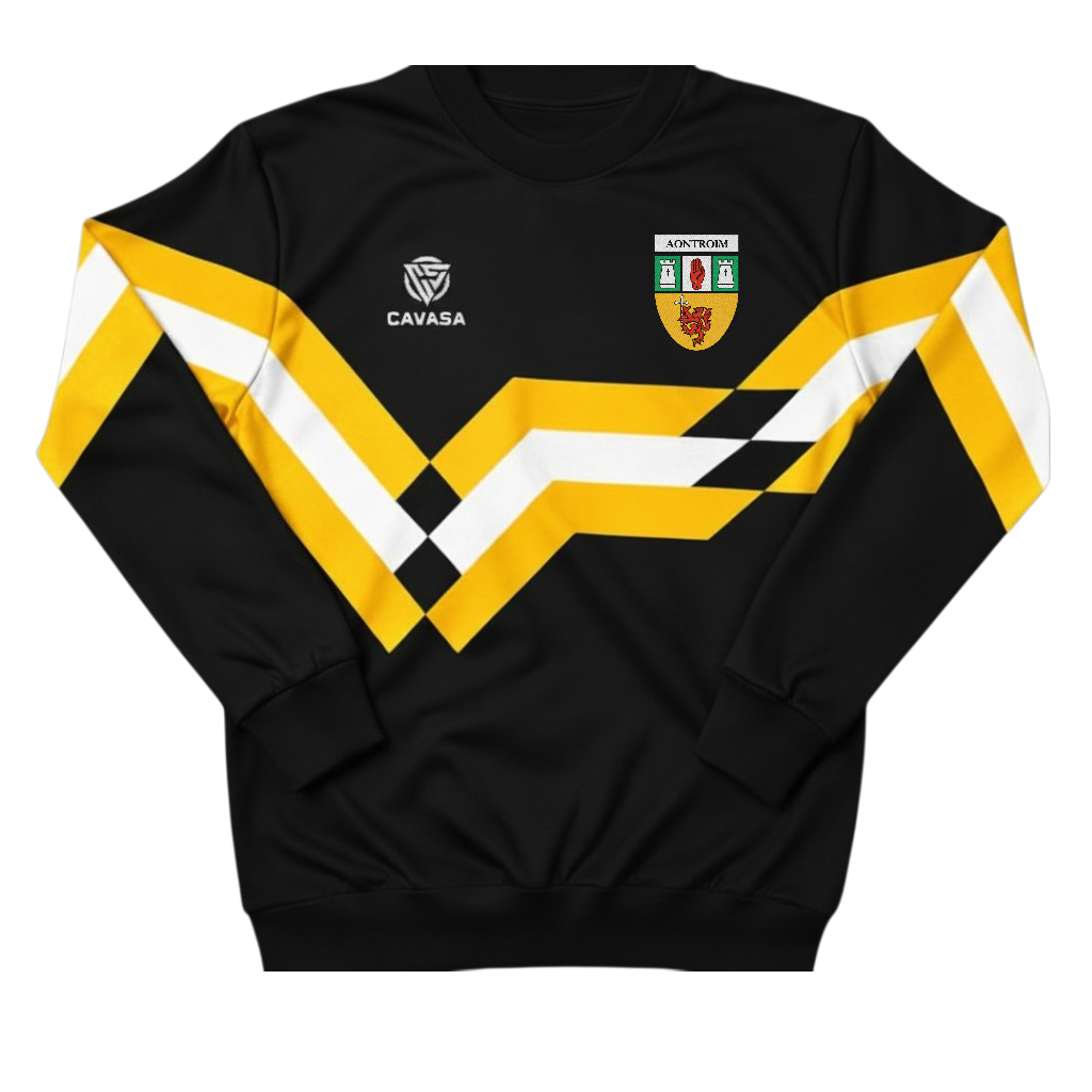 Aontroim / Antrim Black Sweatshirt