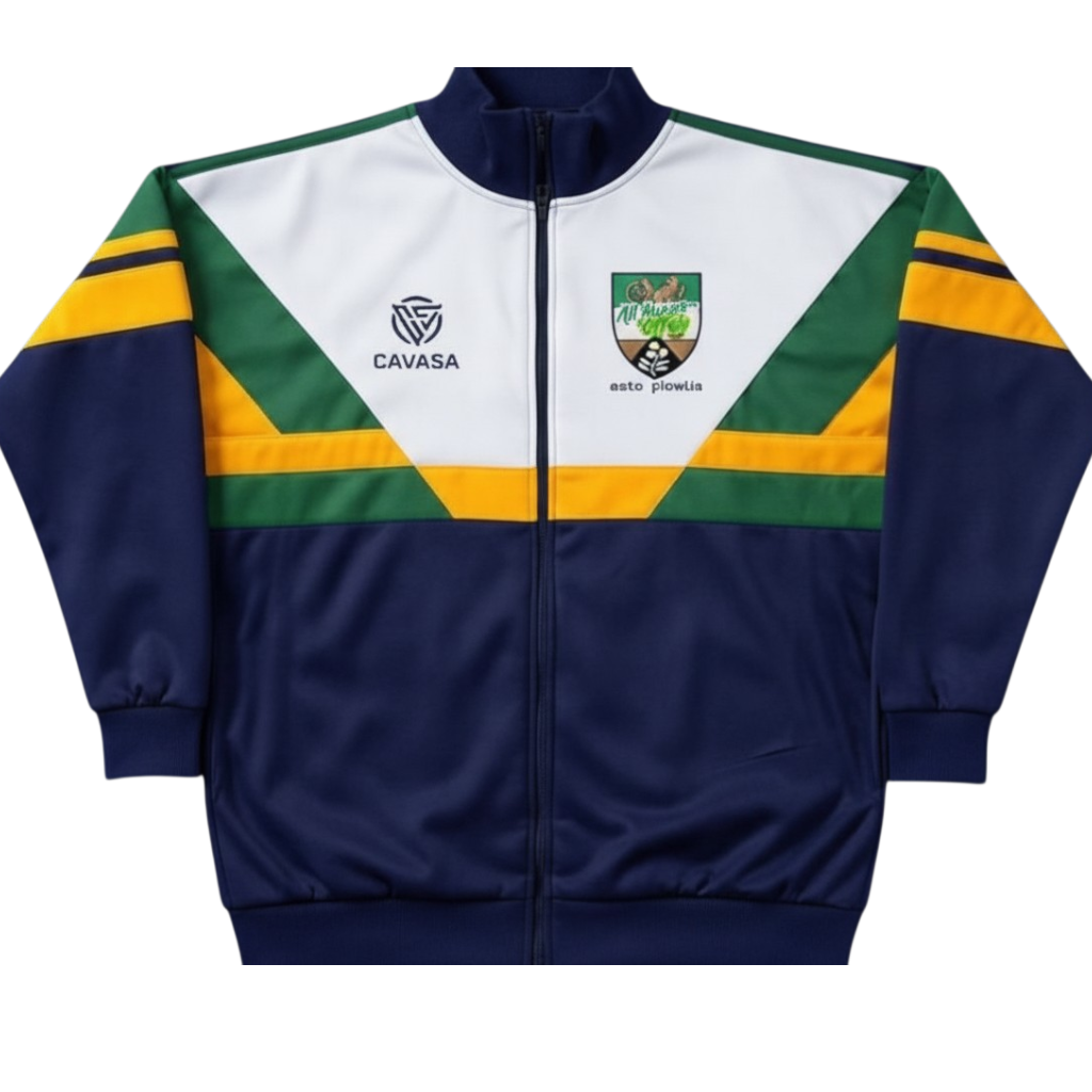 All Things Offaly Navy/White Tracktop