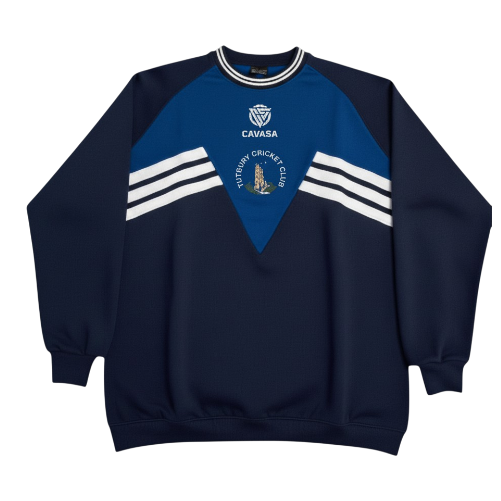 Tutbury Cricket Club Retro Inspired Sweatshirt