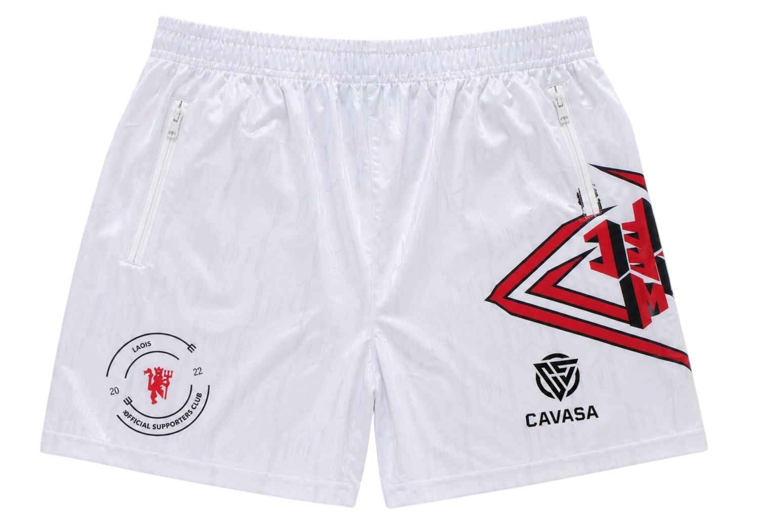 Laois MUSC Leisure White Retro Shorts