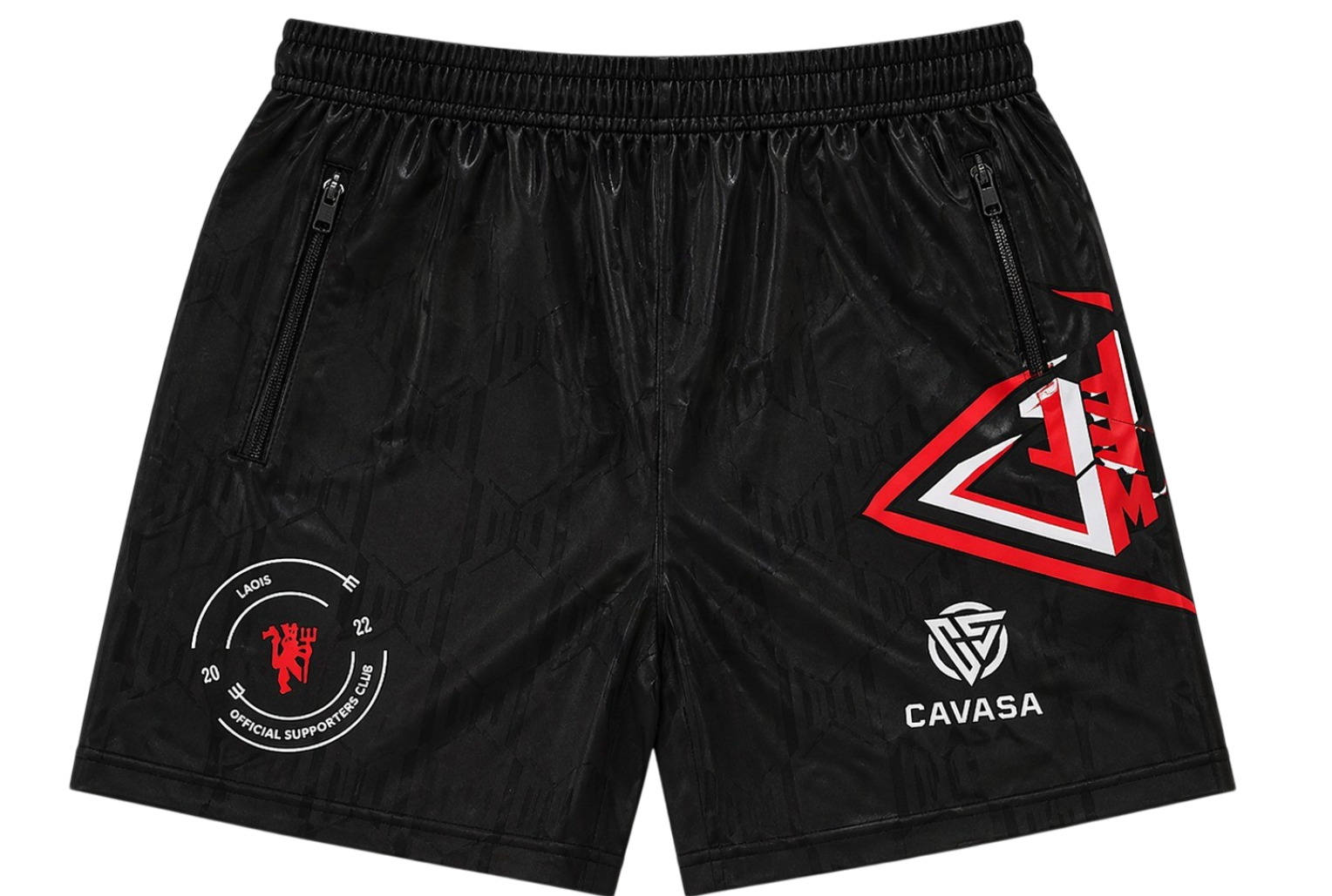 Laois MUSC Leisure Black Retro Shorts