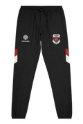 Talgarth Town Black Retro Track Bottoms