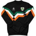 Ireland Black 80s Inspired Sweatshirt